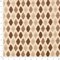 Latte - Brown Abstract Geometric,diamonds Upholstery Fabric 54 Inches"